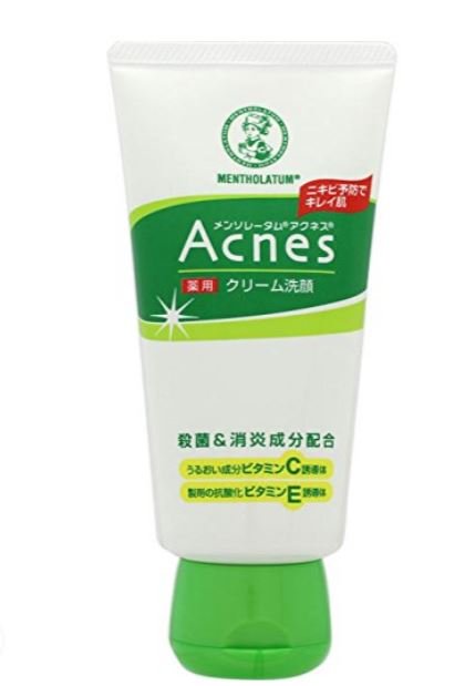 Rohto Acnes Cream Face Wash 130g