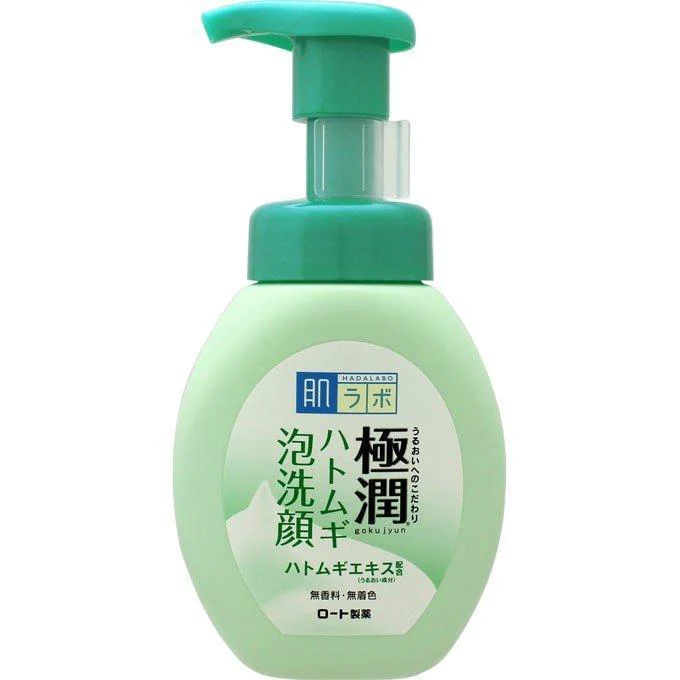 Hada Labo Gokujyun Pore Cleaning Foaming Face Wash160ml