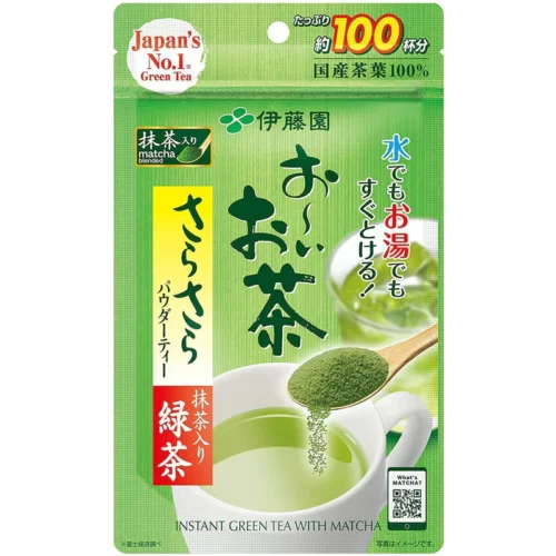 Ooi Ocha green tea powder 80g 100 times