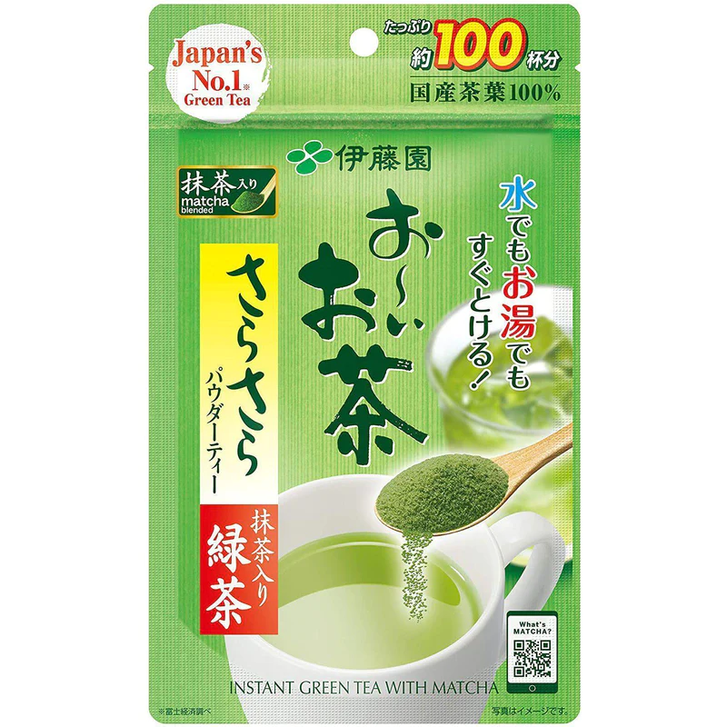 Ooi Ocha green tea powder 80g 100 times