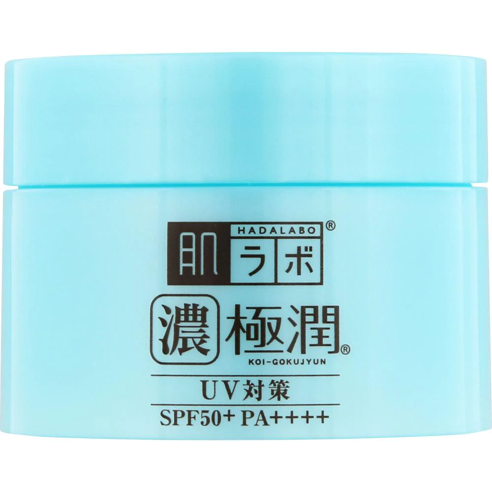 Rohto-Hada-Labo-Koi-Gokujyun-UV-White-Gel-SPF50-PA-90g-Japanese-Taste-3