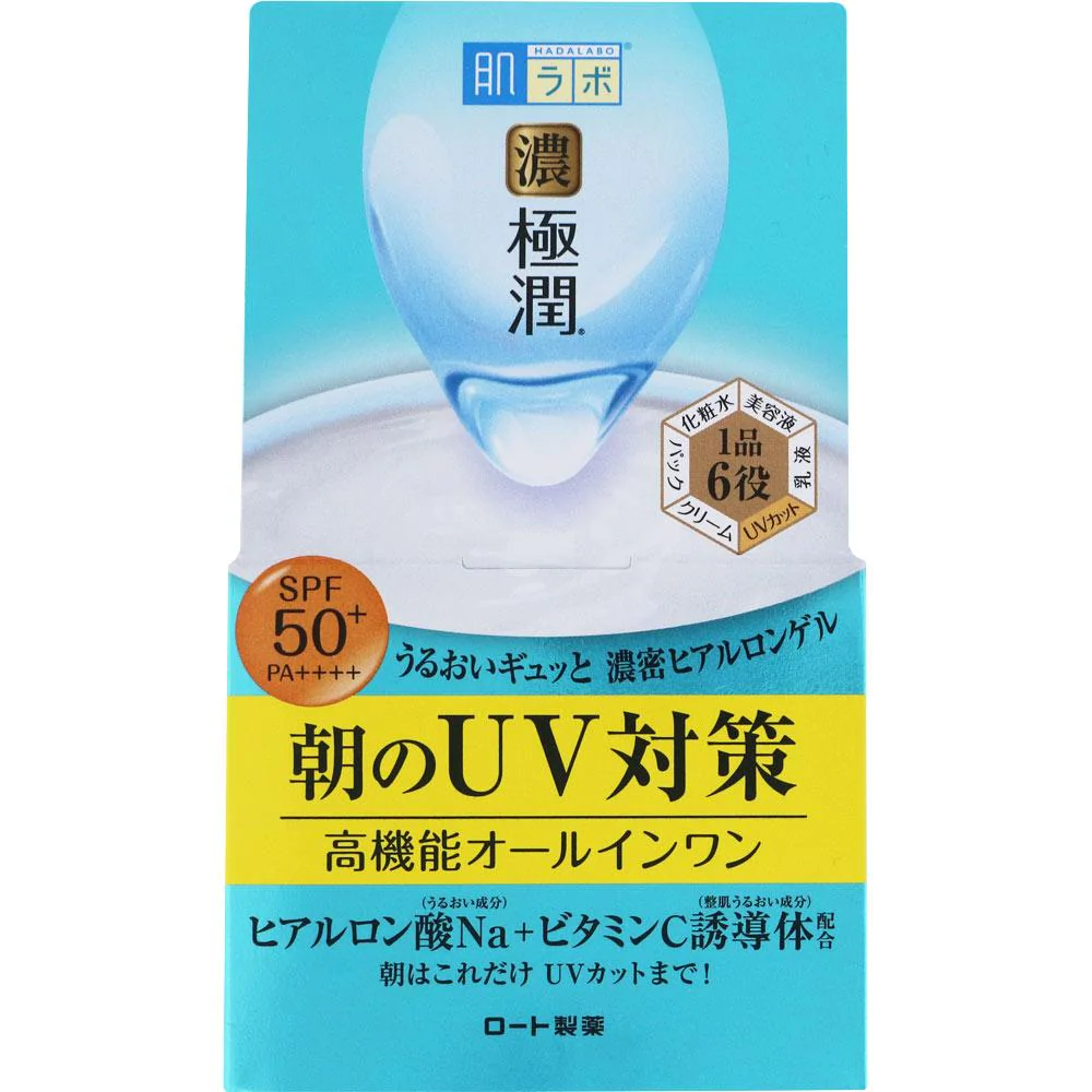 Hada Labo Gokujun All in one UV White day gel SPF50+ PA ++++) 90g
