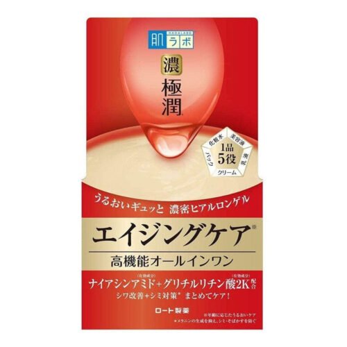 Rohto Hada Labo Gokujyun Skin Plumping Aging care Perfect Gel Cream 100g