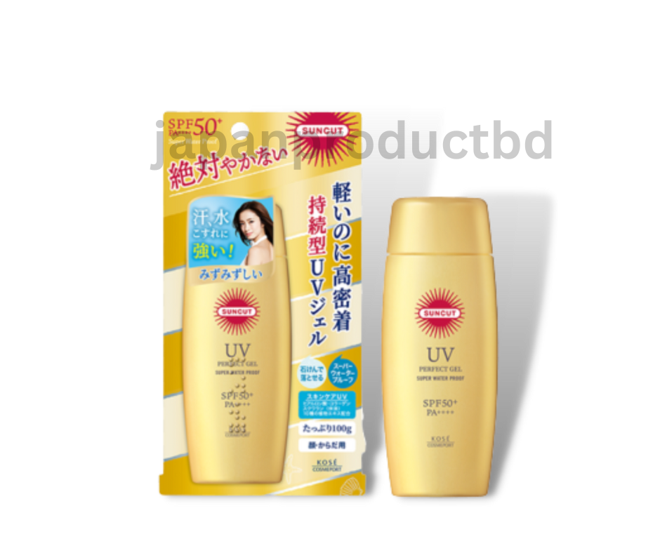 Kose Suncut PERFECT MILK UV Gel SPF 50+ PA+++ Super Waterproof 100g
