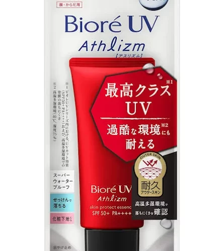 Kao Bioré UV Athlizm Skin Protect Essence Sunscreen SPF50+ PA++++ 70g