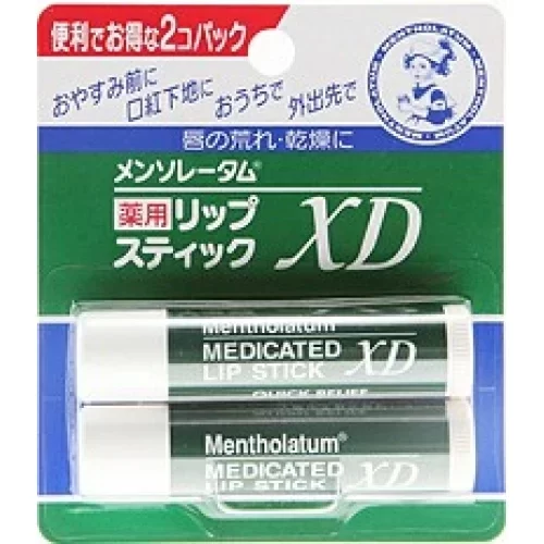 Rohto Mentholatum Medicated Lip Stick XD 2pcs