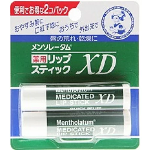 Rohto Mentholatum Medicated Lip Stick XD 2pcs