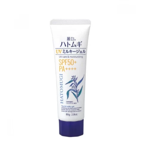Hatomugi The UV Milky Gel UV Care & Moisturizing SPF50+ PA++++ 80g